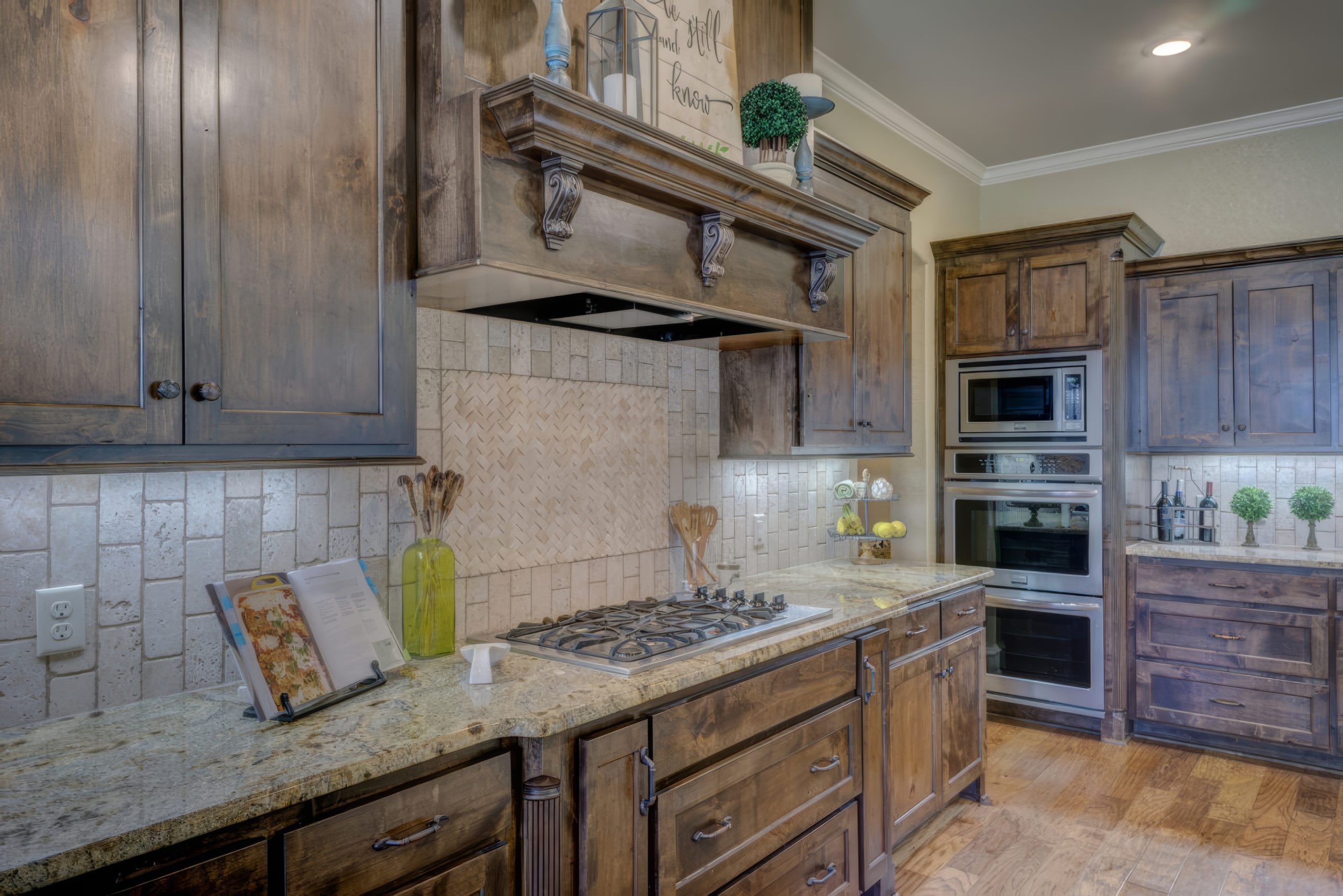 Custom cabinets installed by professionals