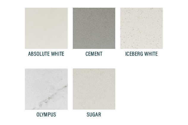 Quartz countertop color options