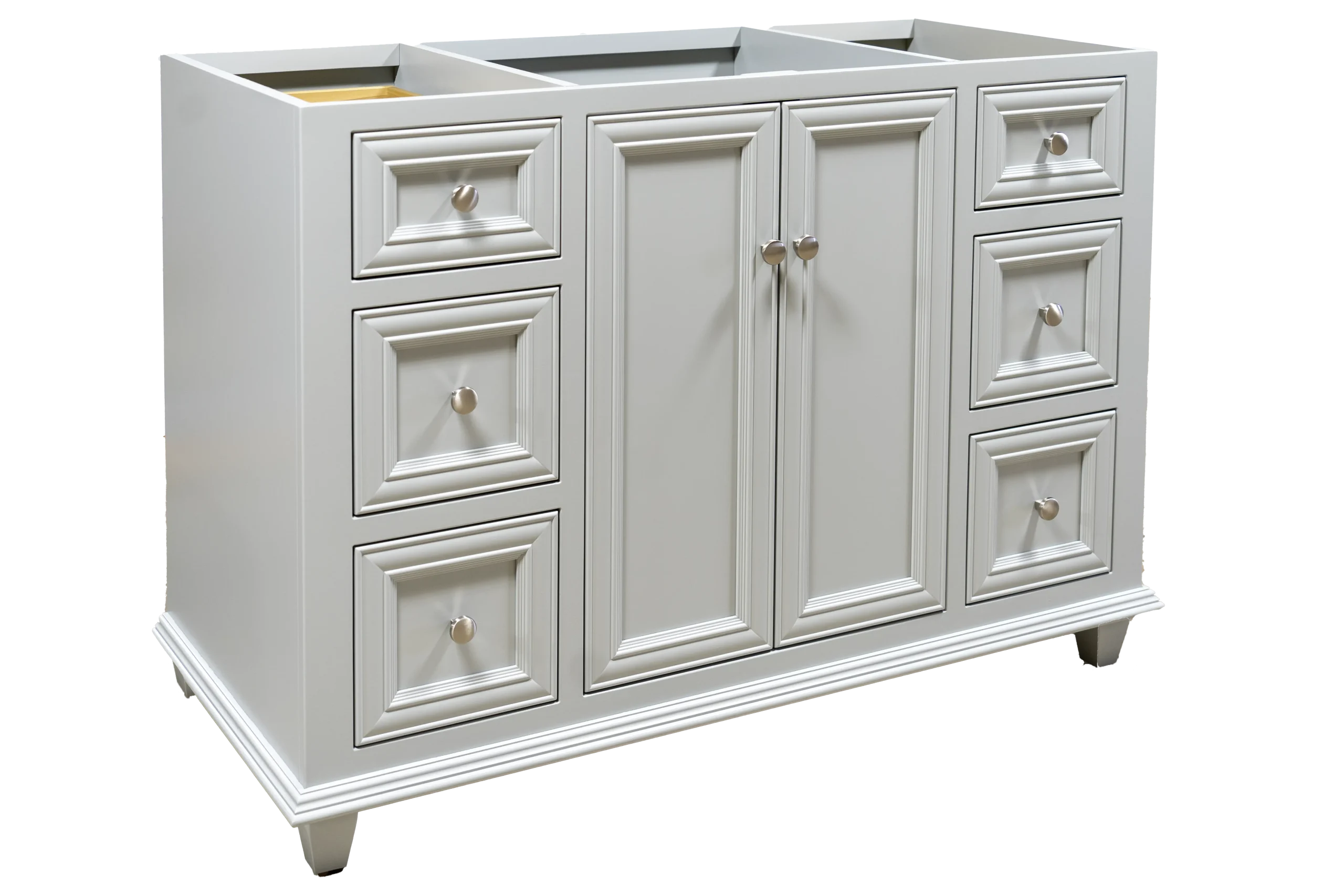 Handcrafted, Amish built bathroom vanities